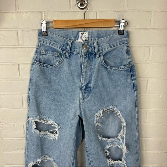 BDG Urban Outfitters High Rise Baggy Distressed Jeans Size 26 - Picture 4 of 11